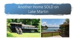 Lake Martin Home Sold